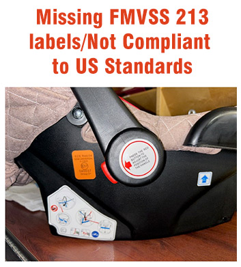 Tips to Spot Counterfeit and Non-Compliant Car Seats